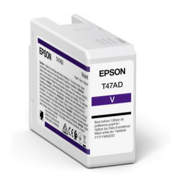 Epson Singlepack Violet T47ad Ultrachrome Pro 10 Ink 50ml